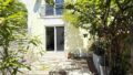 sonnige Terrasse